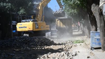 Salihli Seyrantepe 117. Sokak’a Asfalt Çalışması