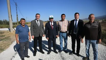 Hasalan Mahallesi’nin Yıllardır Beklenen Yol Sorunu Çözüldü