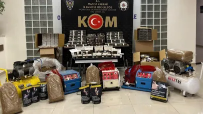 Manisa’da Kaçak Tütün Operasyonu: 9 Şüpheliye Adli İşlem