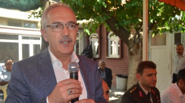 Ak Partili Bilen, Gördes'te Bayramlaştı