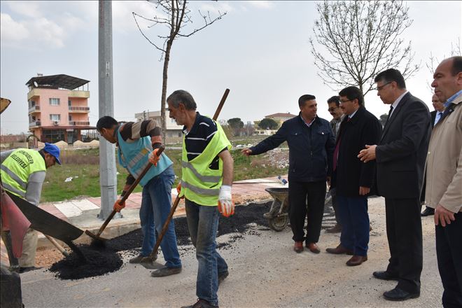 Başkan Çelik Çalışmaları İnceledi
