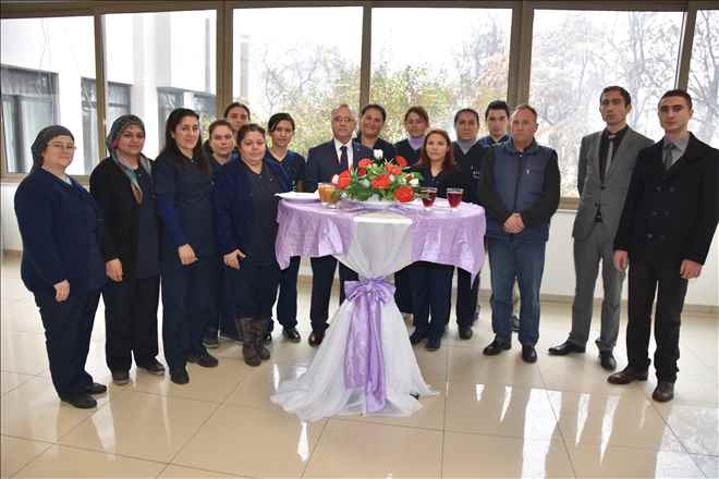 Başkan Kayda, Çalışanları İle Yeni Yılı Kutladı
