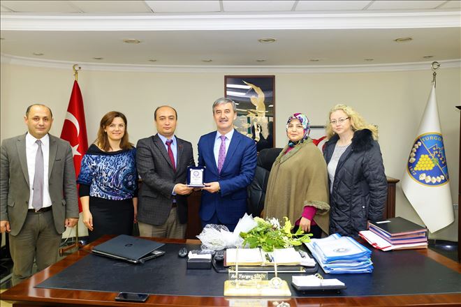 Başkan Şirin´e Teşekkür Ziyareti
