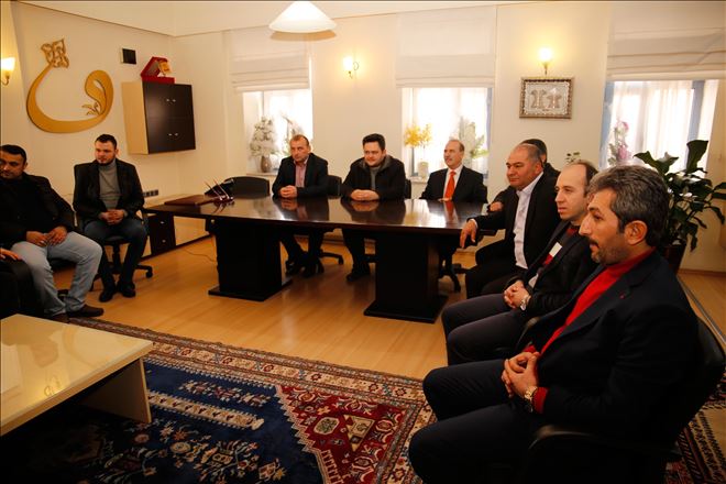 Başkan Tosun, MHP Kula İlçe Teşkilatı´nı Ağırladı