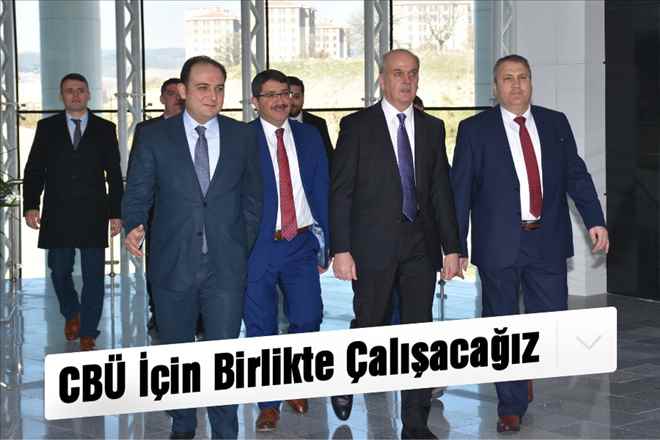CBÜ İçin Birlikte Çalışacağız