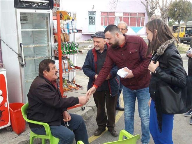 CHP Gençlik Kolları Alaşehir´de Çalışma Yaptı