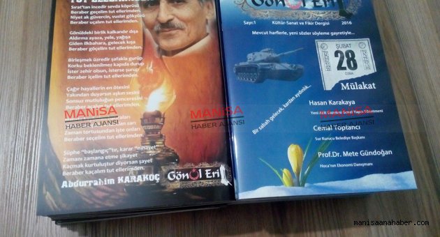 DERGİCİLİK GELENEĞİNİN DEVAMI OLAN "GÖNÜL ERİ DERGİSİ" OKUYUCUSU İLE BULUŞTU