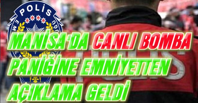 EMNİYETTEN RAHATLATAN AÇIKLAMA