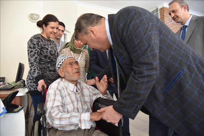 Engelli Vatandaştan Başkan Çerçi´ye Teşekkür