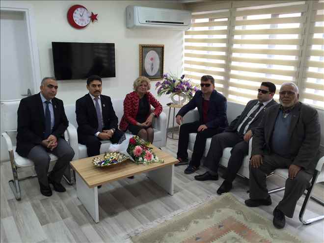 Gaziler Vakfı´ndan Büyükşehir´e Ziyaret