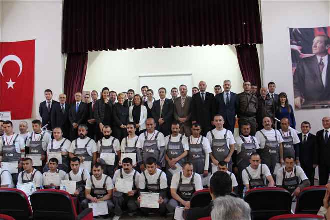 HÜKÜMLÜ SERTİFİKA TÖRENİ GERÇEKLEŞTİRİLDİ