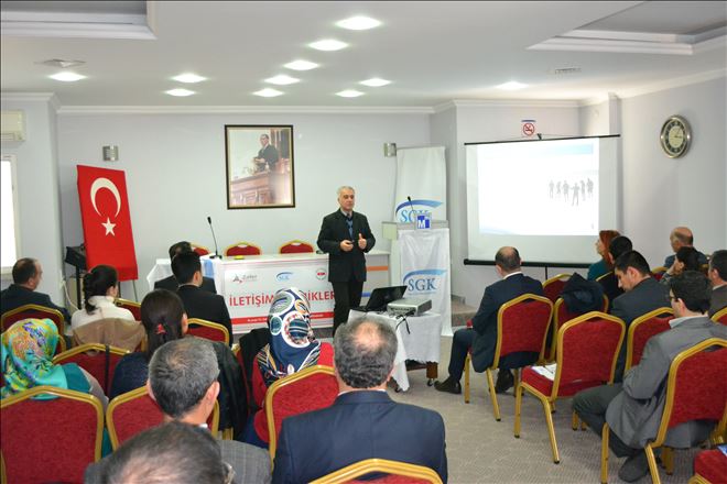 "İletişim Teknikleri" Projesi İle İlgili Eğitim Verilmeye Başlandı.