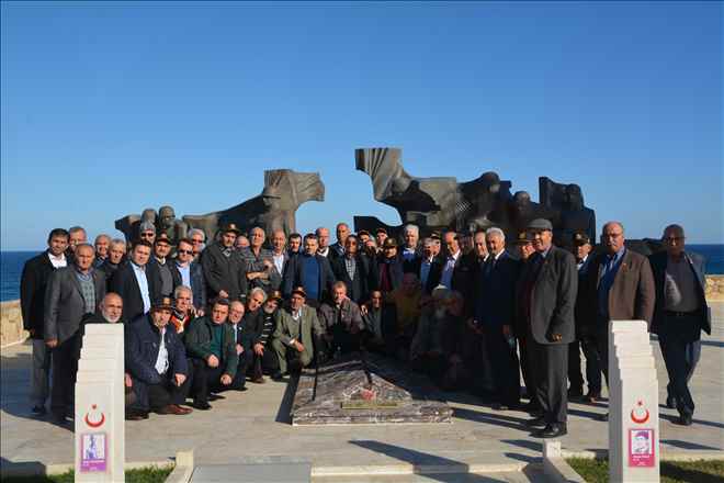 Kıbrıs Gazilerinden Kıbrıs´a Çıkartma