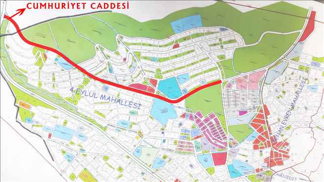 Kula Cumhuriyet Caddesi İçin Geri Sayım Başladı
