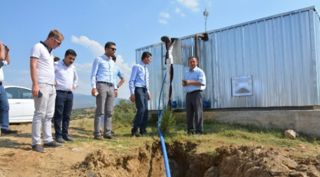 Kula'ya 13 Bin 400 Metrelik İçme Suyu Hattı