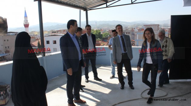 Kur'an Kursu Binasına Belediyeden Destek