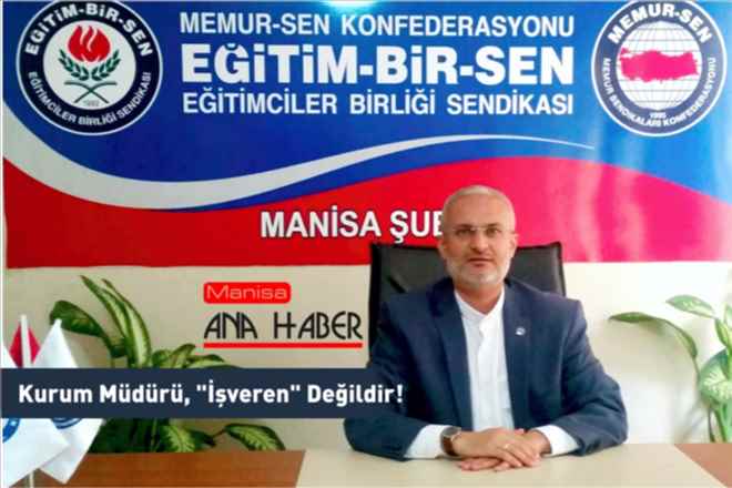 Kurum Müdürü, "İşveren" Değildir