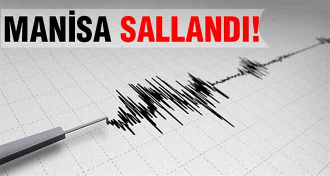 MANİSA´DA YAŞANAN DEPREM KORKU SALDI