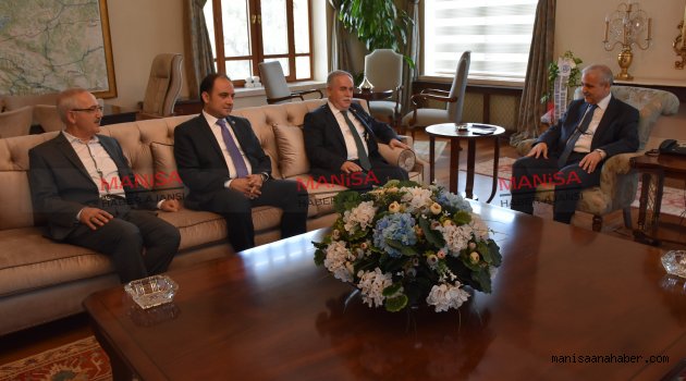 MANİSA MİLLETVEKİLLERİNDEN VALİ GÜVENÇER’E NEZAKET ZİYARETİ