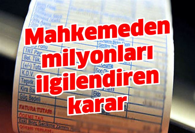 Milyonları İlgilendiren Karar