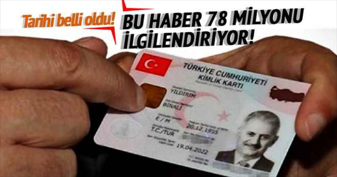 NÜFUS CÜZDANLARI TARİH OLUYOR
