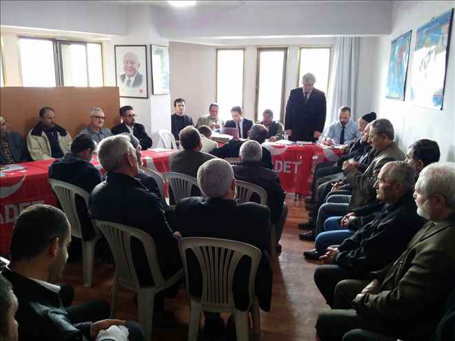 Saadet Partisi İl Divanında Gündemi Değerlendirdi