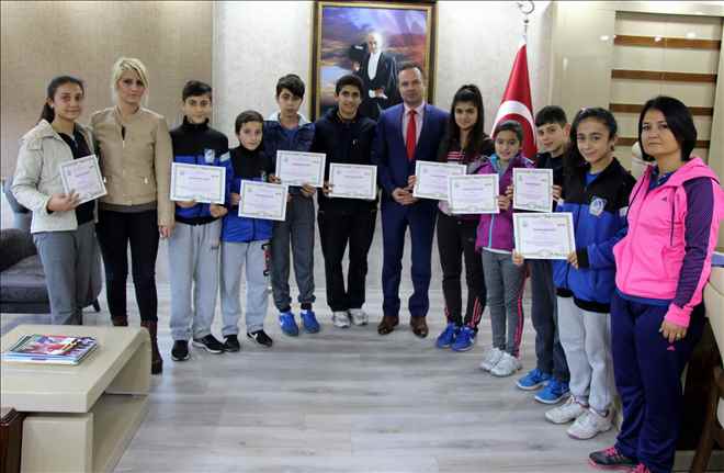 Şampiyonlardan Duman´a Ziyaret
