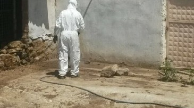 Sarıgöl'de İlaçlama Çalışmaları Devam Ediyor