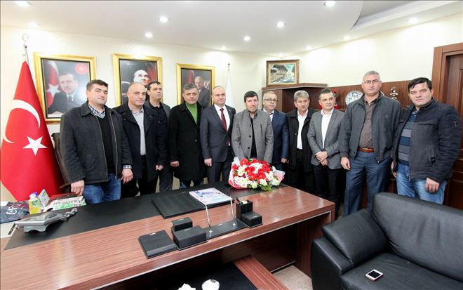 Saruhanlı Belediyesi´nden Mersinli´ye Ziyaret