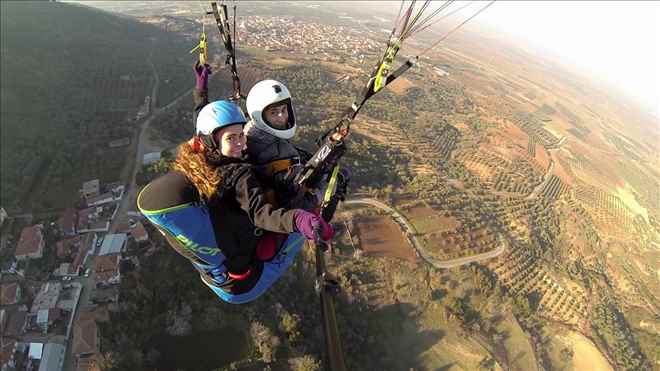 Saruhanlı´da Yamaç Paraşütü Sporu Yapılacak