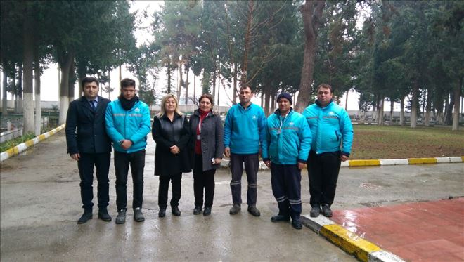 Saruhanlı´ya Yeni Gasilhane İçin Yer Tespiti Yapıldı