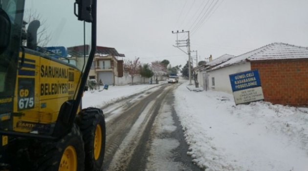 Saruhanlı'da Kapanan Yollar Ulaşıma Açılıyor
