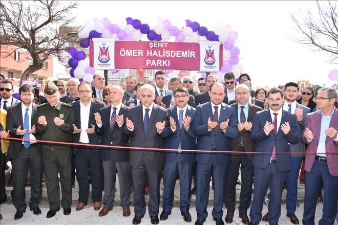 Şehit Ömer Halisdemir Parkı Hizmete Açıldı