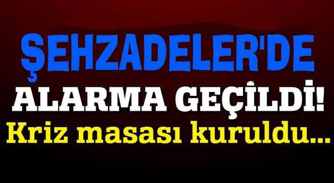 ŞEHZADELER KRİZ MASASINA OTURDU