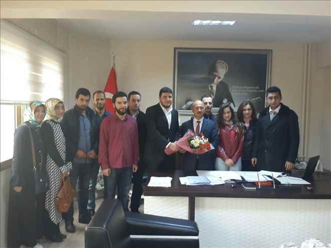 Şehzadelerin Ak Gençlerinden İlçe Milli Eğitime Zİyaret