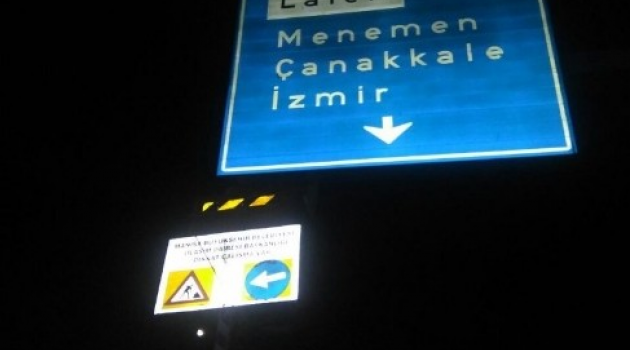 Trafik Yön Levhaları 12 Yıl Sonra Yenilendi