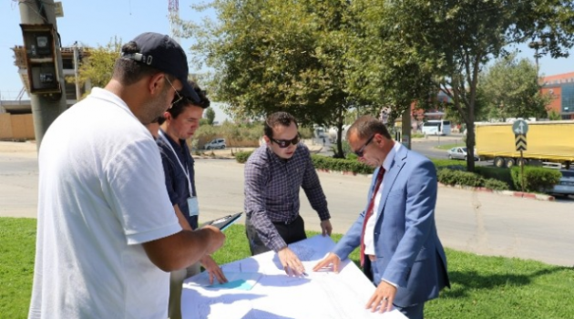 Turgutlu'da Katlı Kavşak Projesinin Zemin Etüdüne Başlandı