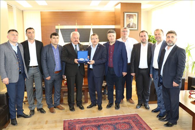 Uğur Aydemir Manisa TSO´yu Ziyaret Etti