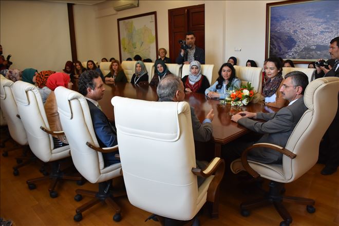 Vali Bektaş “Damla Projesi” Öğrencilerini Ağırladı