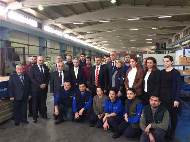 Vali Bektaş, Turgutlu OSB´de İncelemelerde Bulundu