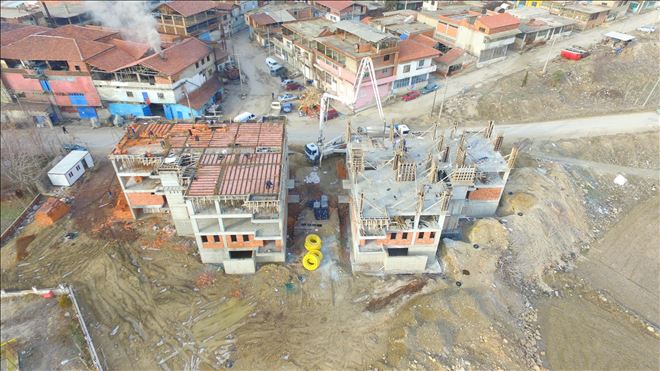 Yanık Ülke Konutları Hızla Yükseliyor
