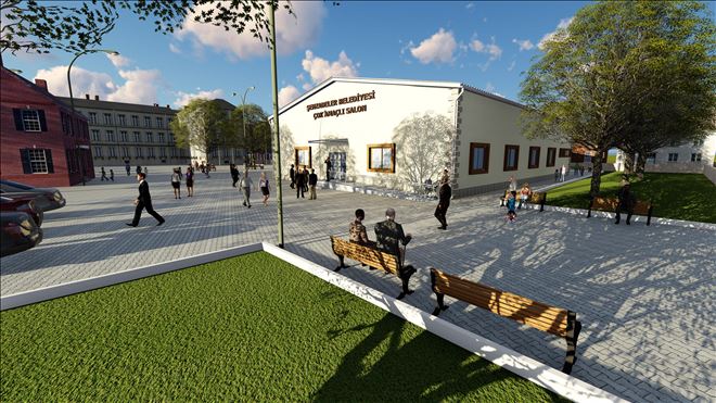 Yeşilköy ve Hacıhaliller´e çok amaçlı salon Yapılacak