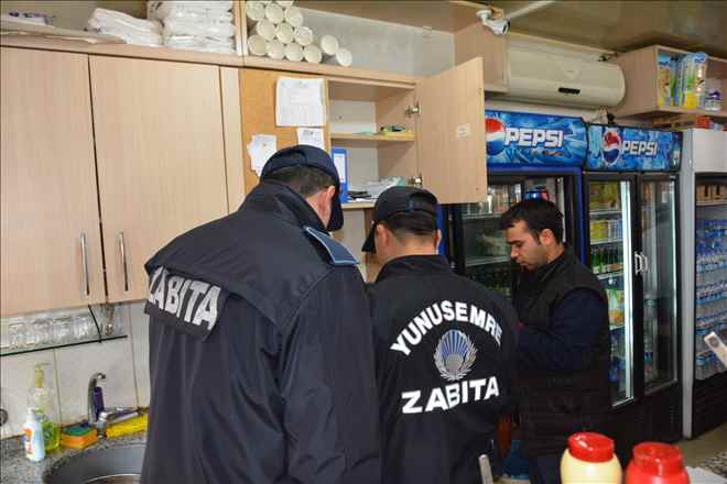 Zabıtadan Hastane Kantinlerine Denetleme