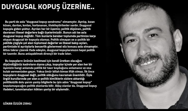 DUYGUSAL KOPUŞ ÜZERİNE...