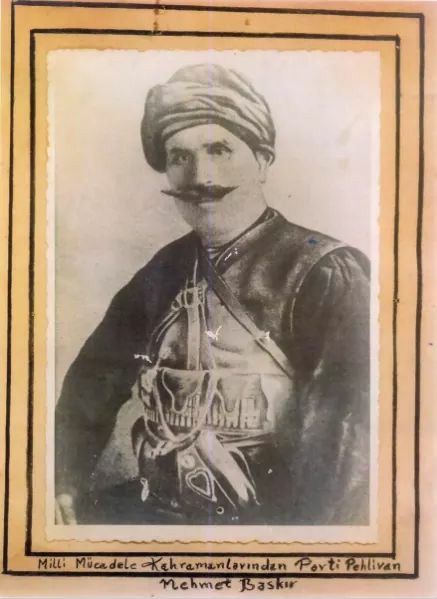 Manisa'nın İlk Kuvay-ı Milliyyecilerinden 11. Müfreze Komutanı    Mehmet Parti PEHLİVAN 1872- 1941