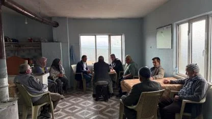 Başkan Sercan Okur, Kırsal Mahallelerde Vatandaşlarla Buluştu