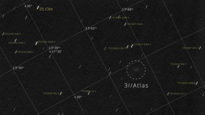BİR CİSİM YAKLAŞIYOR: 3İ/ATLAS