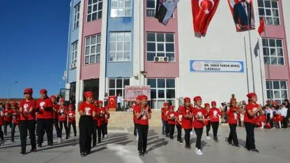 Dr. Ömer Faruk Meriç İlkokulu’nda Cumhuriyet coşkusu