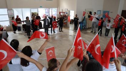 Engelsiz Yaşam Merkezinde 29 Ekim Coşkusu