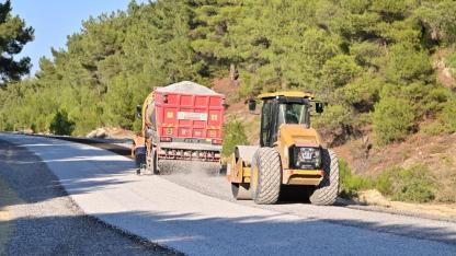 Kırkağaç’ta Yağmurlu–Bademli Yolunda Konforlu Ulaşım Dönemi